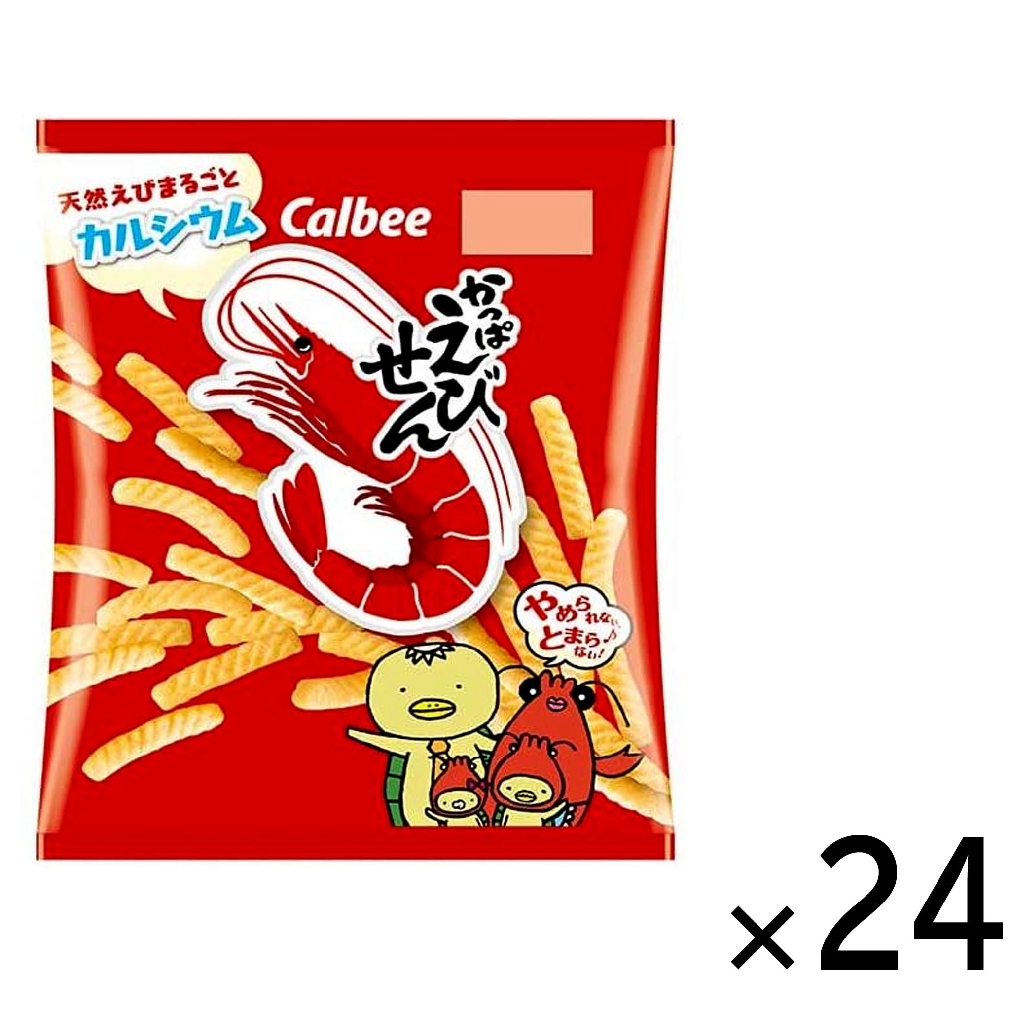 Calbee Kappa Ebisen Shrimp Snack Small Size (24-pack)